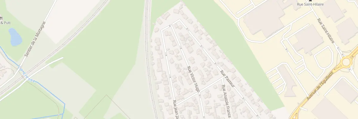 Plan du 45 Rue Victor Hugo à Saint-Ouen-l’Aumône
