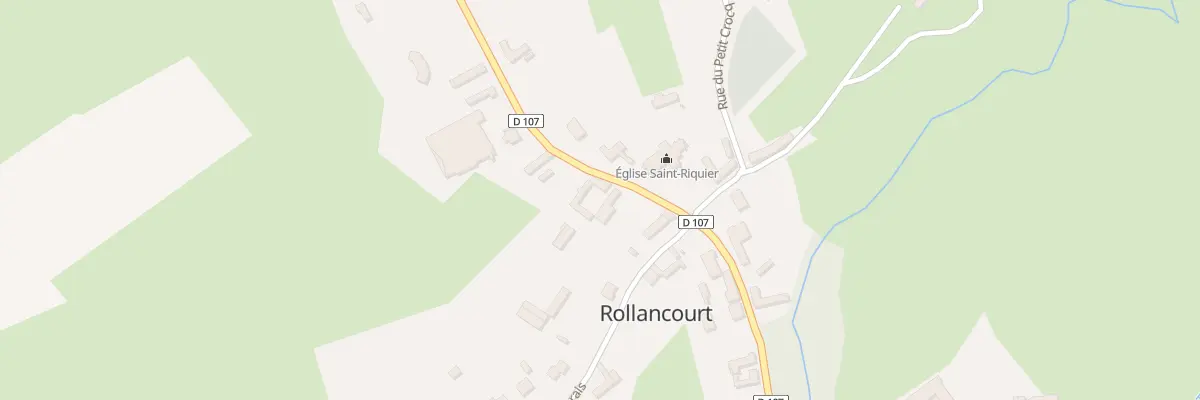 Plan du 3 Rue du Grand Croc à Rollancourt
