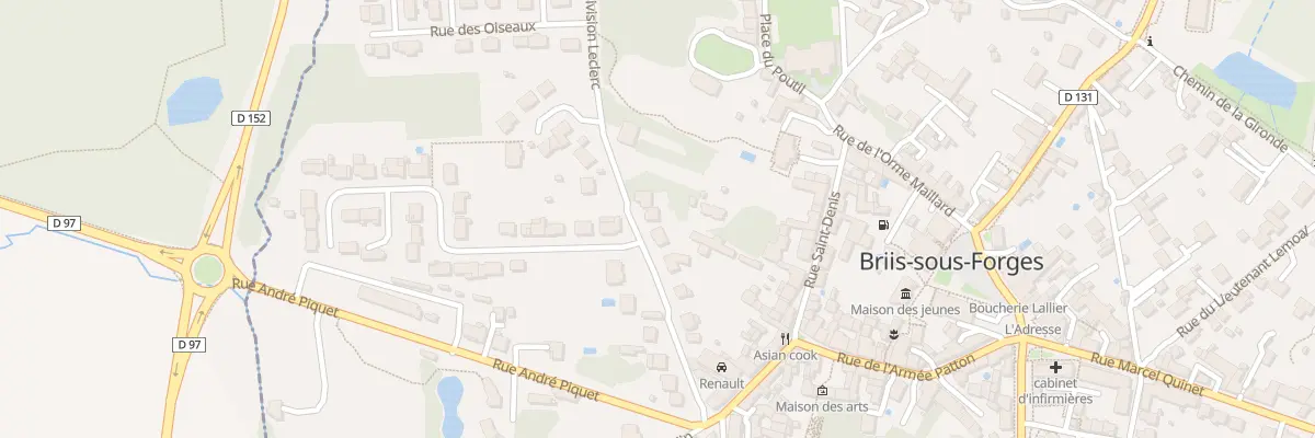Plan du 150 Rue de la Division Leclerc à Briis-sous-Forges