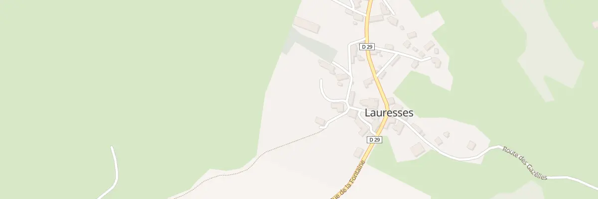 Plan du 5036F Lauresses à Lauresses