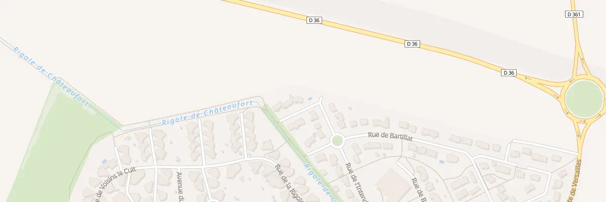 Plan du 6 Rue Claude Debussy à Villiers-le-Bâcle