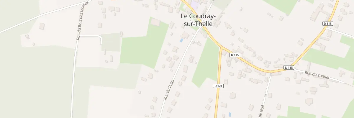 Plan du 106 Rue du Puits au Coudray-sur-Thelle