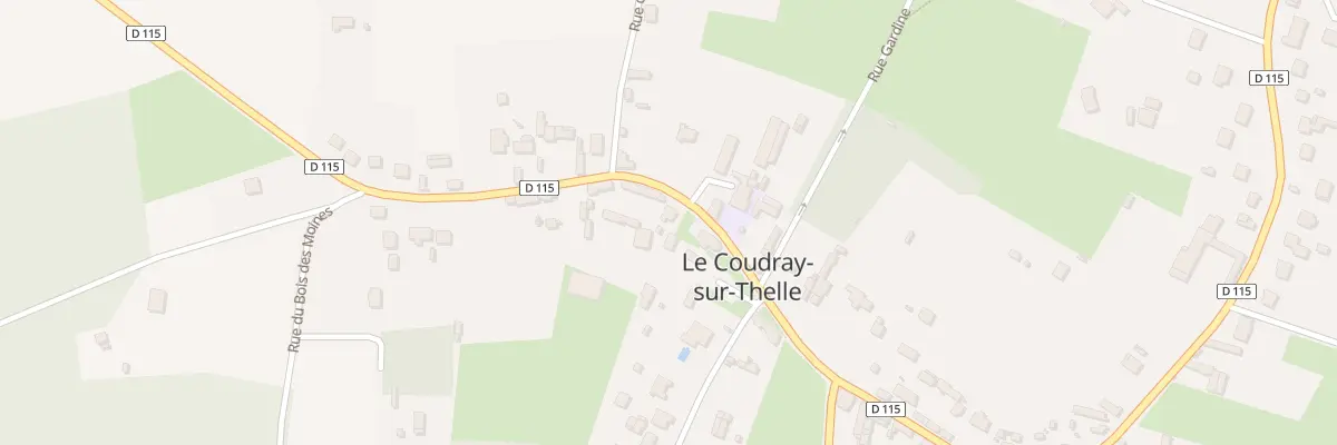 Plan du 6865 Rue Principale au Coudray-sur-Thelle