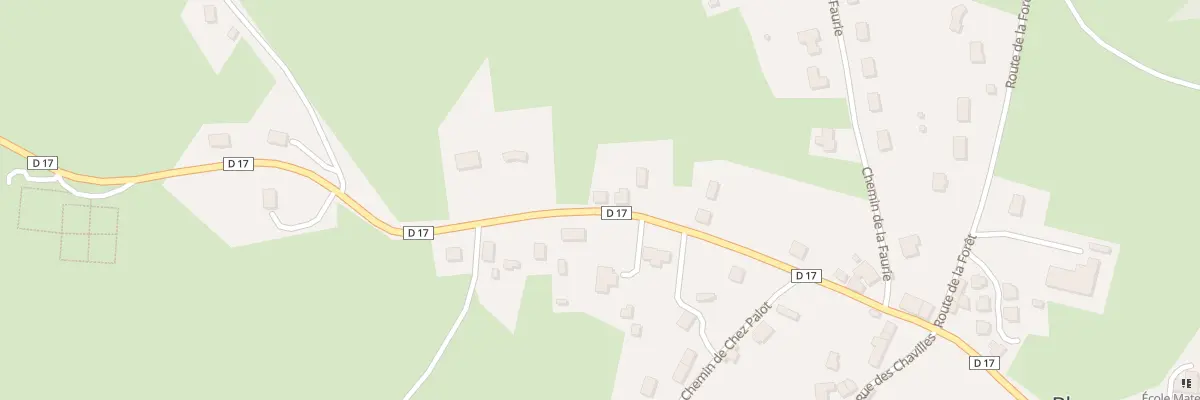 Plan du 18 Rte de Saint Sulpice à Blessac