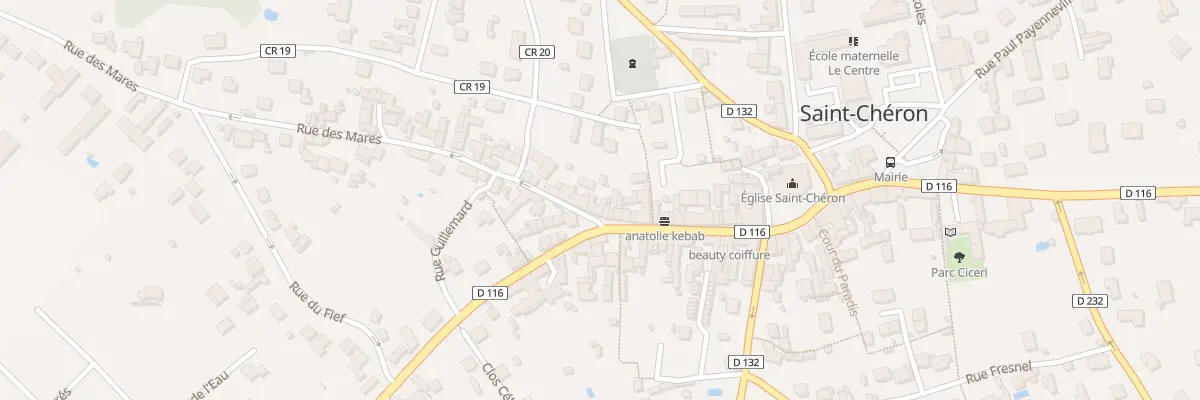 Plan du 2 Rue des Mares à Saint-Chéron