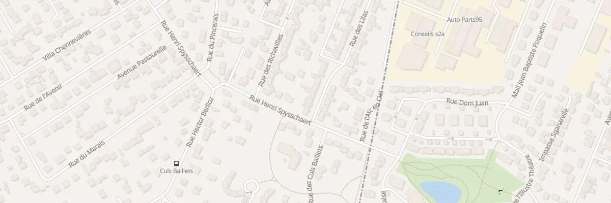Plan du 48 Rue des Lilas à Conflans-Sainte-Honorine