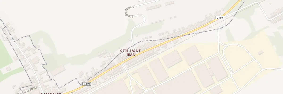 Plan du 33 Rue du Gen de Gaulle à Saint-Ouen