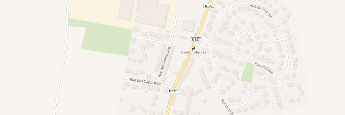 Plan du 10 Rue des Hortensias à Amblainville