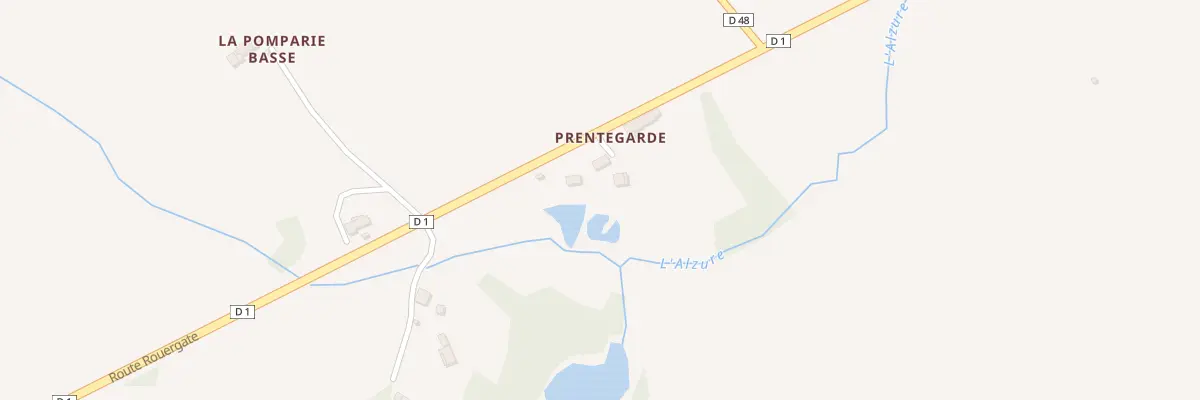 Plan du 5152 Prentegarde à Maleville