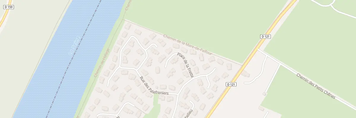Plan du 5 Pl de la Frette à Montesson