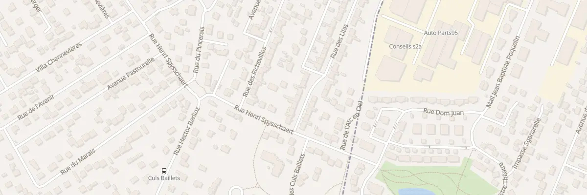 Plan du 44 Rue des Lilas à Conflans-Sainte-Honorine