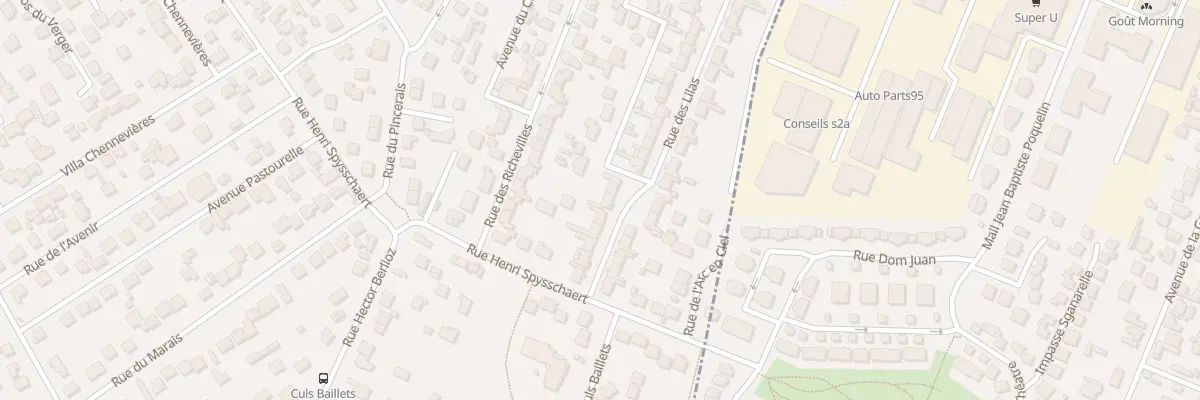 Plan du 40 Rue des Lilas à Conflans-Sainte-Honorine