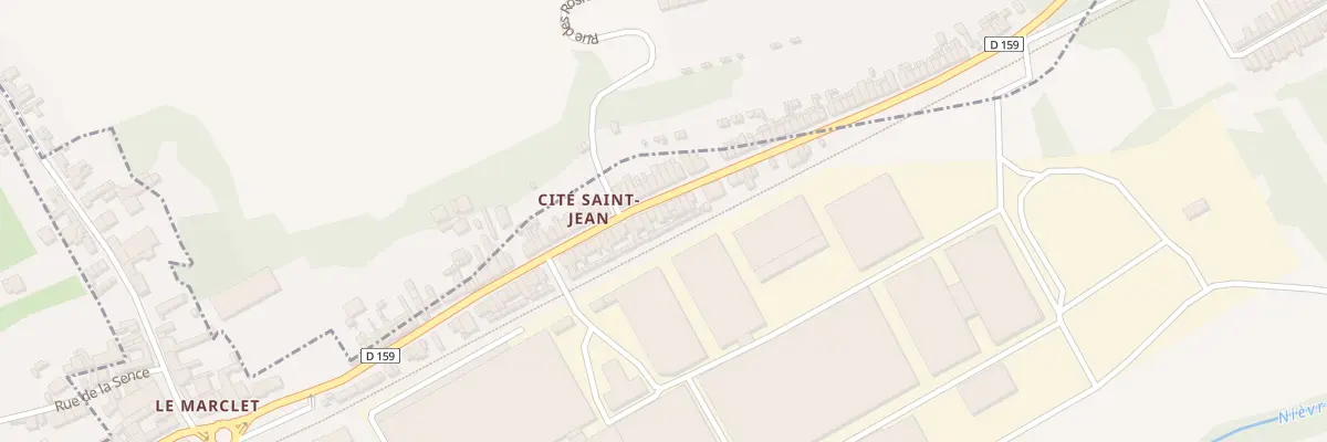 Plan du 30 Rue du Gen de Gaulle à Saint-Ouen