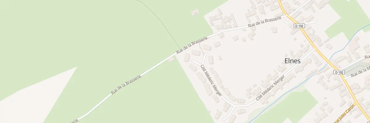 Plan du 71 Cité Médéric Merger à Elnes