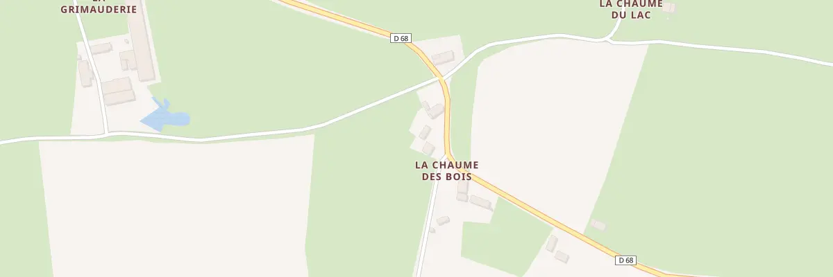 Plan du 14 La Chaume des Bois à Néret