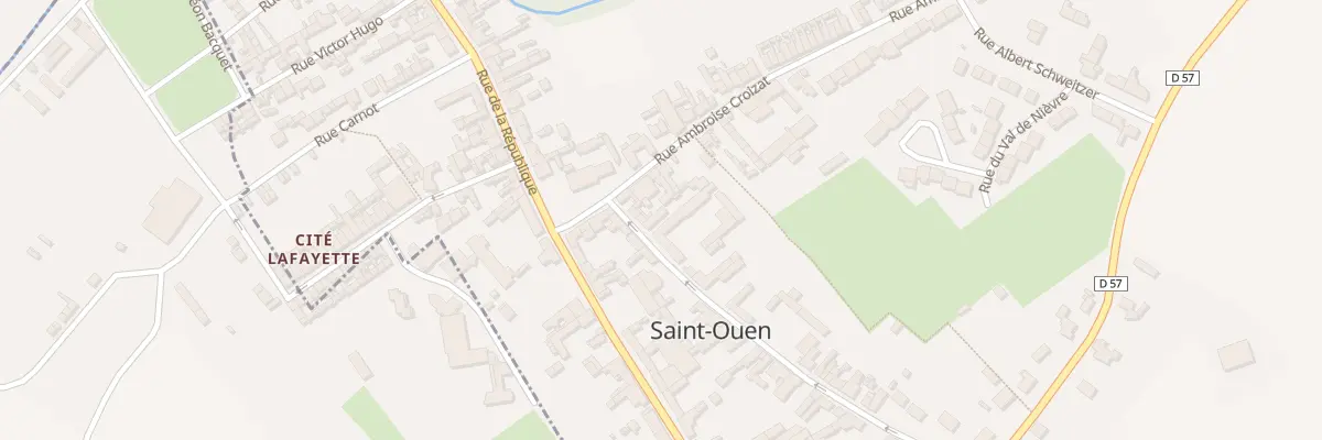 Plan du 5 Rue de Vignacourt à Saint-Ouen