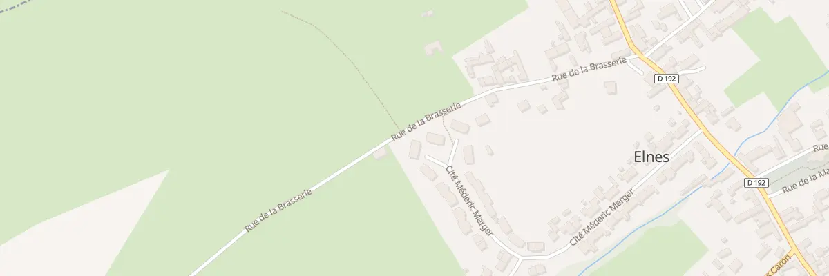 Plan du 73 Cité Médéric Merger à Elnes