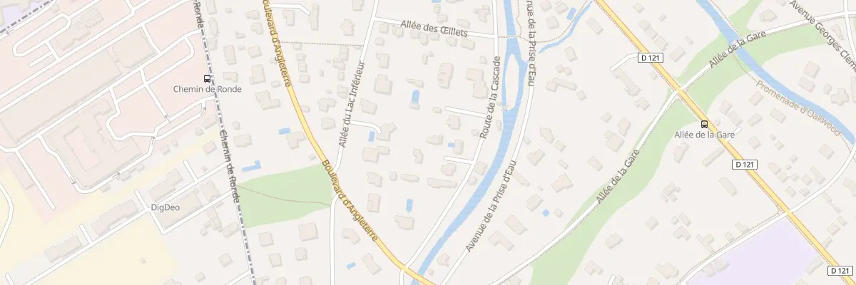 Plan du 6 Enc de la Cascade au Vésinet