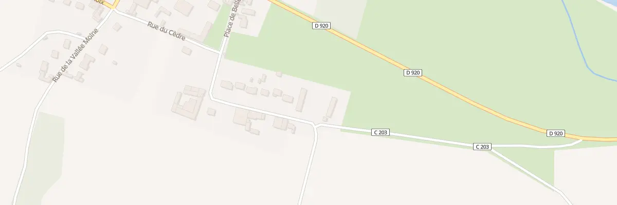 Plan du 16 Rue de Belleuse à Fleury