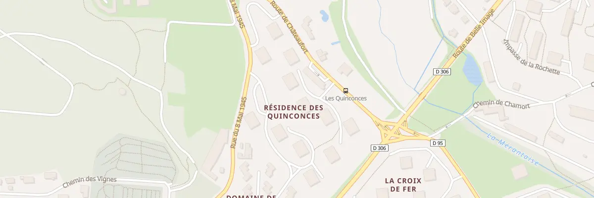 Plan du 9003 Rte de Châteaufort à Gif-sur-Yvette