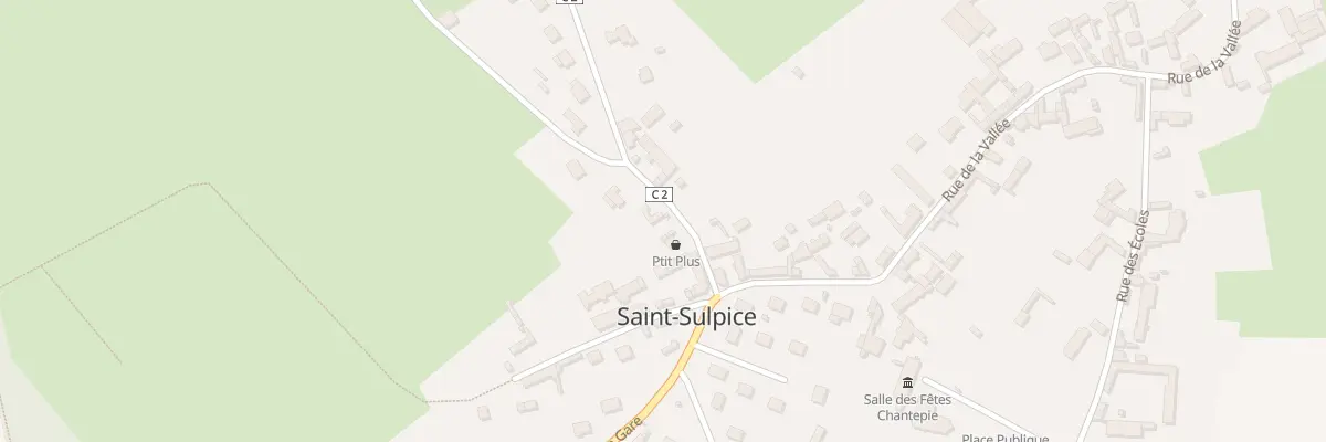 Plan du 3 Rue de Beauvais à Saint-Sulpice