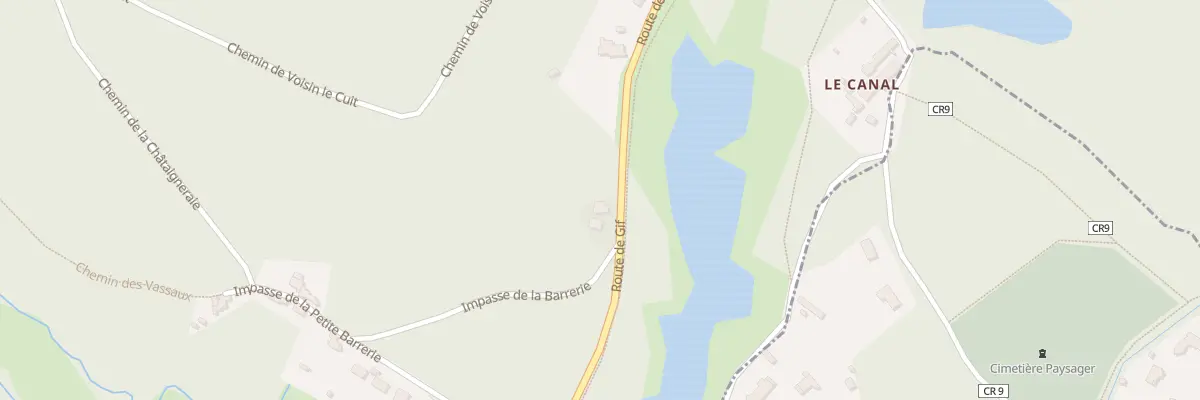 Plan du 46 Rte de Gif à Villiers-le-Bâcle