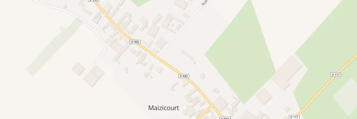 Plan du 34 Rte d’Amiens à Maizicourt