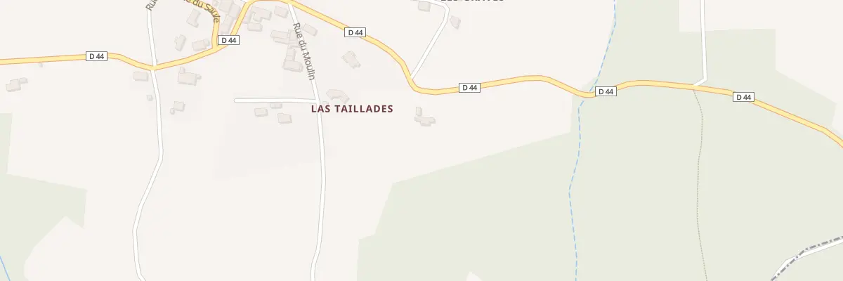 Plan du 5000 Las Taillades à Donazac
