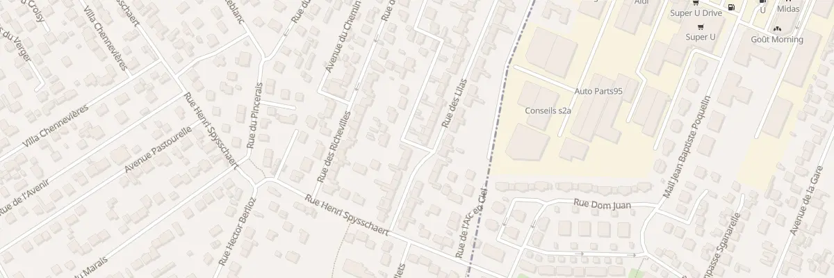 Plan du 36 Rue des Lilas à Conflans-Sainte-Honorine