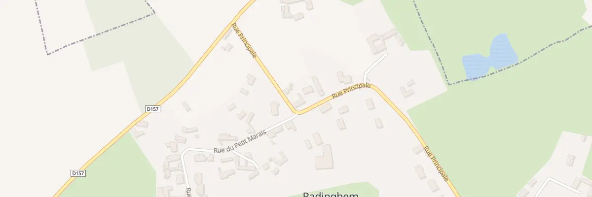 Plan du 5 Rue Principale à Radinghem