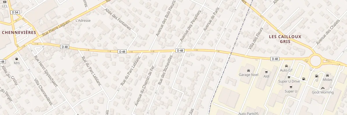 Plan du 50 Rue d’Herblay à Conflans-Sainte-Honorine