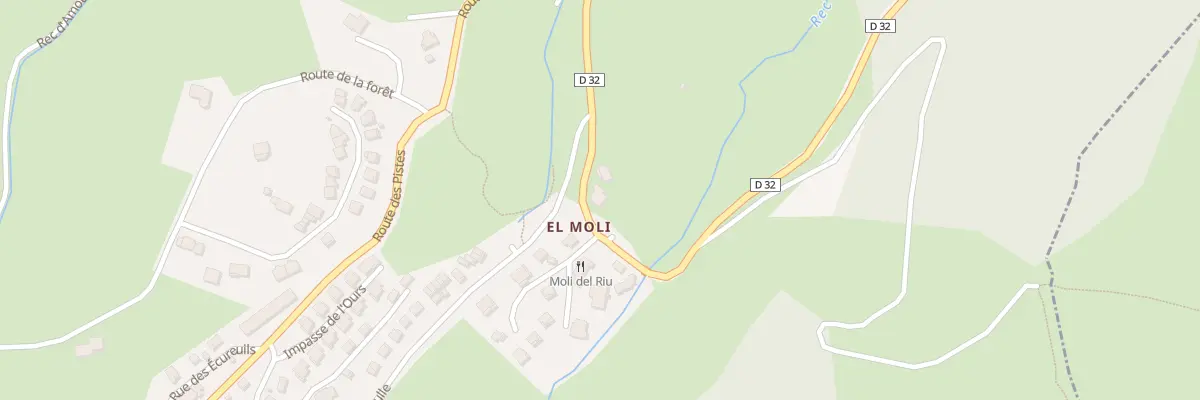 Plan du 5001F Sola Del Moli à Saint-Pierre-dels-Forcats