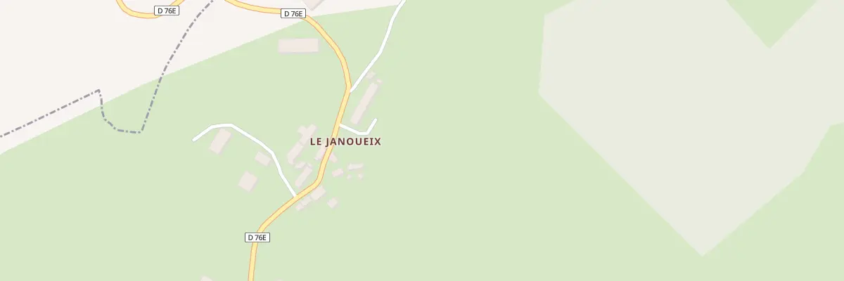 Plan du 6480 Le Janoueix à Meymac