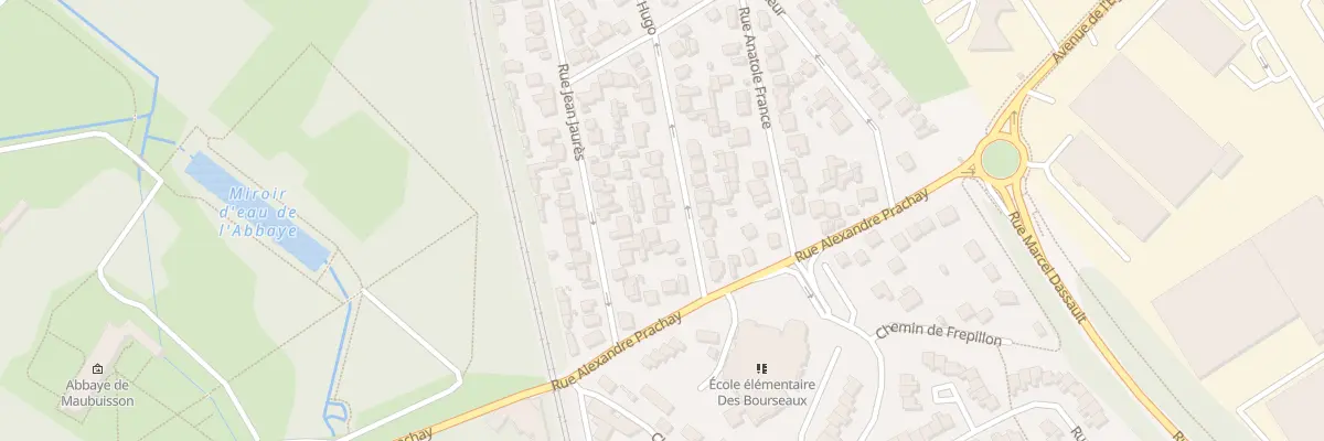 Plan du 7 Rue Victor Hugo à Saint-Ouen-l’Aumône