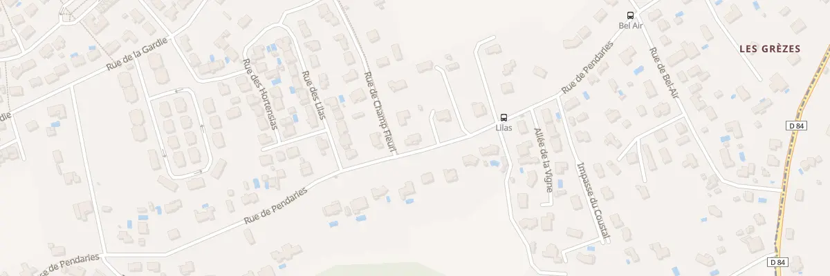 Plan du 20 Rue du Champ Fleuri au Sequestre