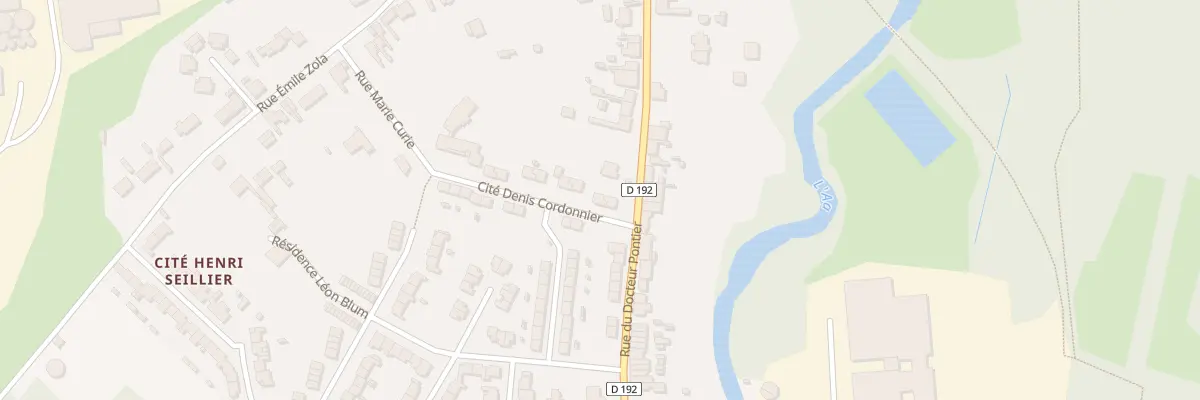 Plan du 1 Cite Denis Cordonnier à Lumbres