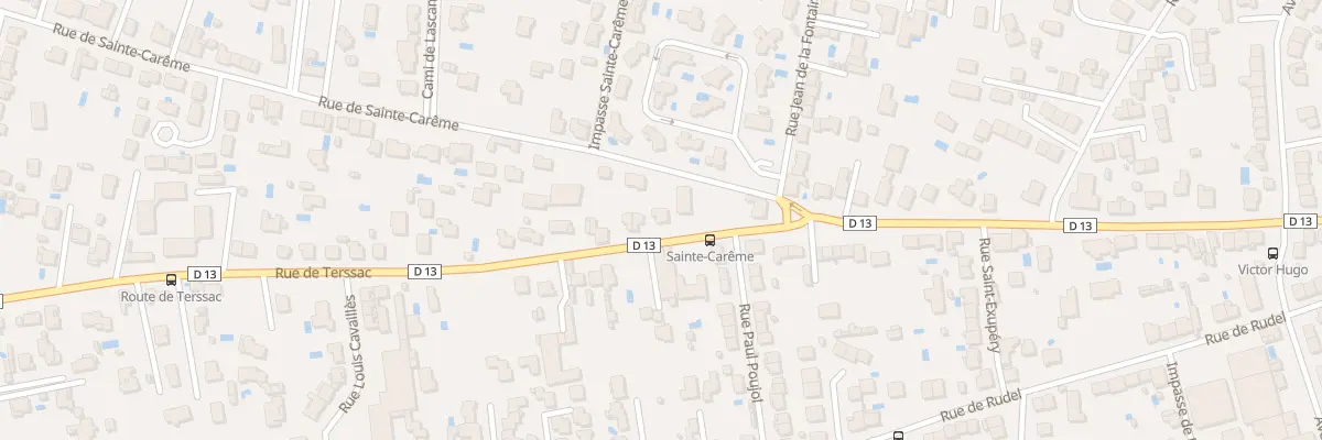 Plan du 94 Rue de Terssac à Albi