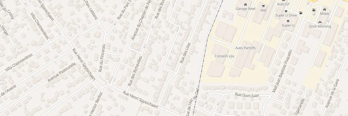 Plan du 30 Rue des Lilas à Conflans-Sainte-Honorine