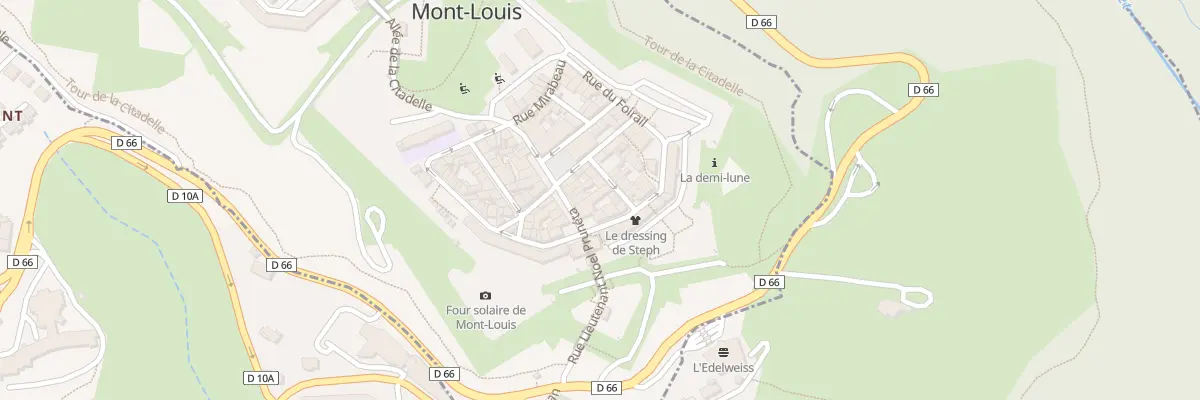 Plan du 1 Pl d’Armes à Mont-Louis