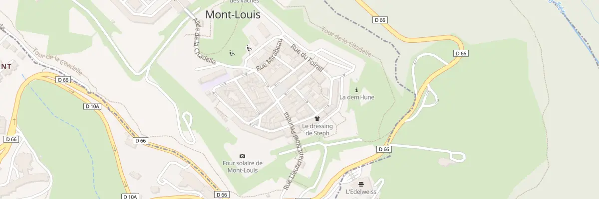 Plan du 5 Rue de la Révolution Française à Mont-Louis