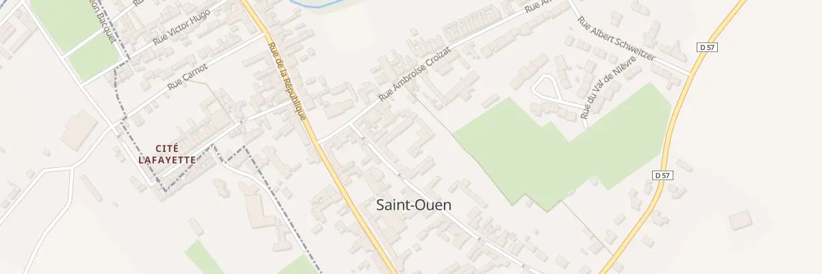 Plan du 11 Rue de Vignacourt à Saint-Ouen