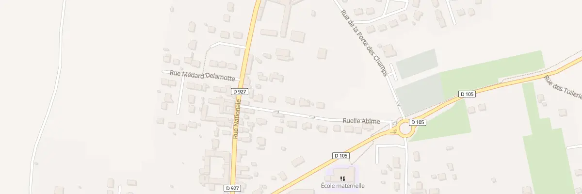 Plan du 7 Rle Abime à Amblainville