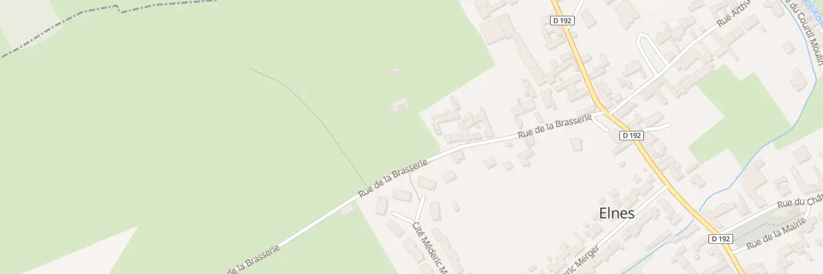 Plan du 18 Rue de la Brasserie à Elnes