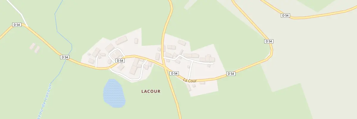 Plan du 6 La Cour à Issoudun-Létrieix