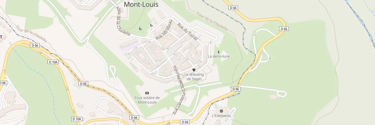 Plan du 3 Rue de la Révolution Française à Mont-Louis