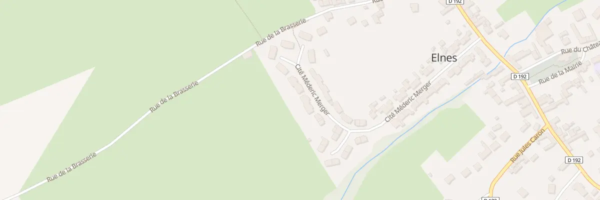 Plan du 57 Cité Médéric Merger à Elnes