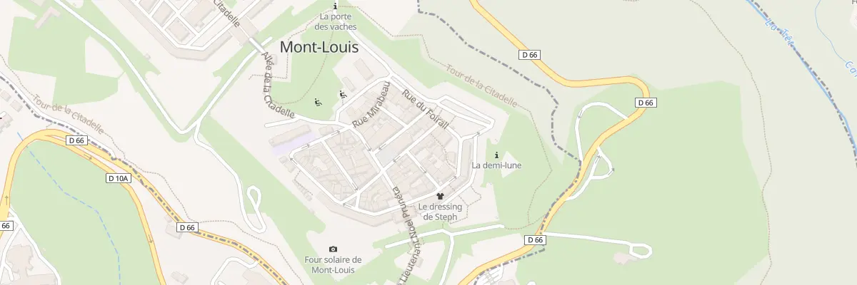 Plan du 35 Mont-Louis à Mont-Louis
