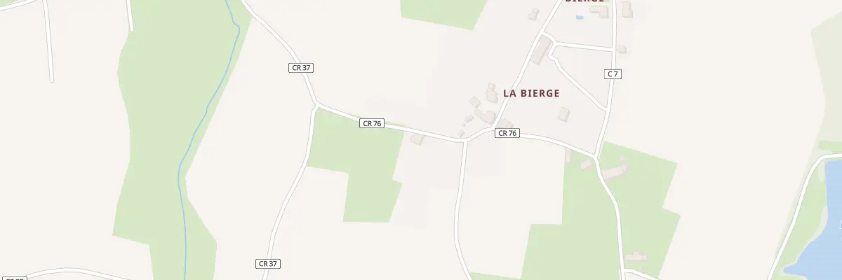 Plan du 26 La Grande Bierge à Champillet