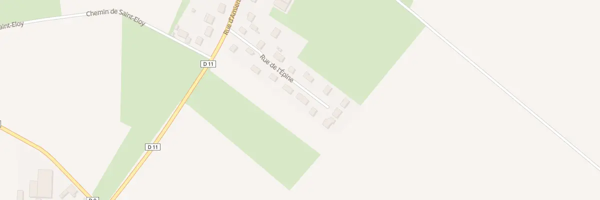 Plan du 8 Rue de l’Epine à Auchy-la-Montagne