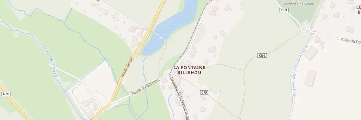 Plan du 4B Rue du Fond Guérin à Saint-Aubin